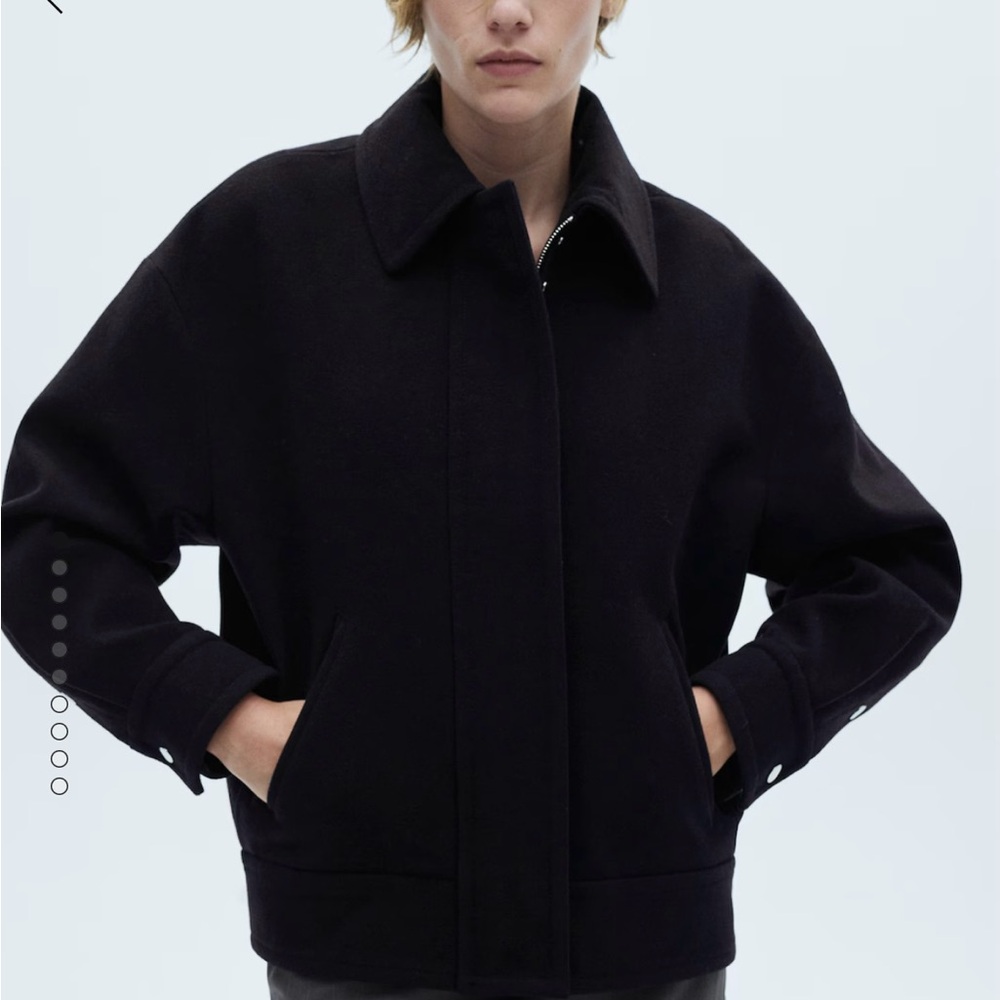 Mango Chic Wool Blend Oversized Jacket  NWTs! Never worn, brand new. SZ L